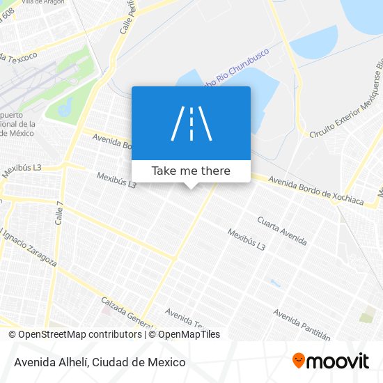 Avenida Alhelí map