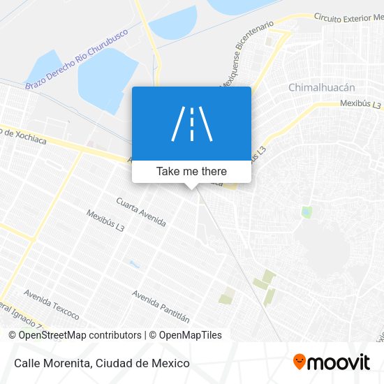 Calle Morenita map