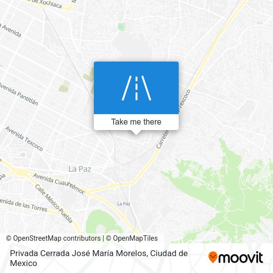 Privada Cerrada José María Morelos map