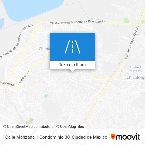 Calle Manzana 1 Condominio 30 map