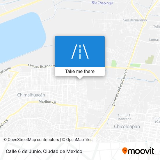 Calle 6 de Junio map