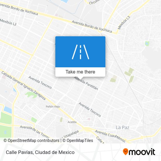 Calle Pavías map