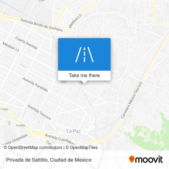 Privada de Saltillo map