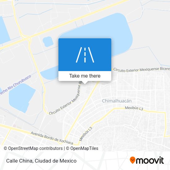 Mapa de Calle China