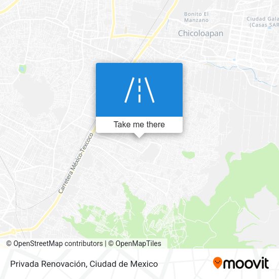 Mapa de Privada Renovación