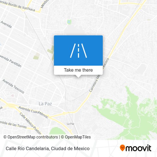 Mapa de Calle Río Candelaria