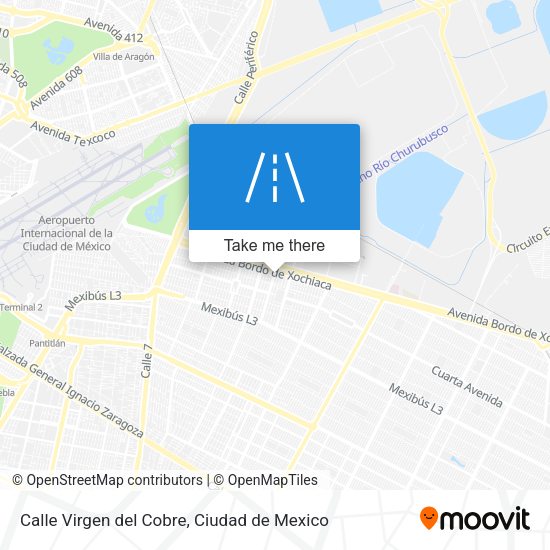Calle Virgen del Cobre map