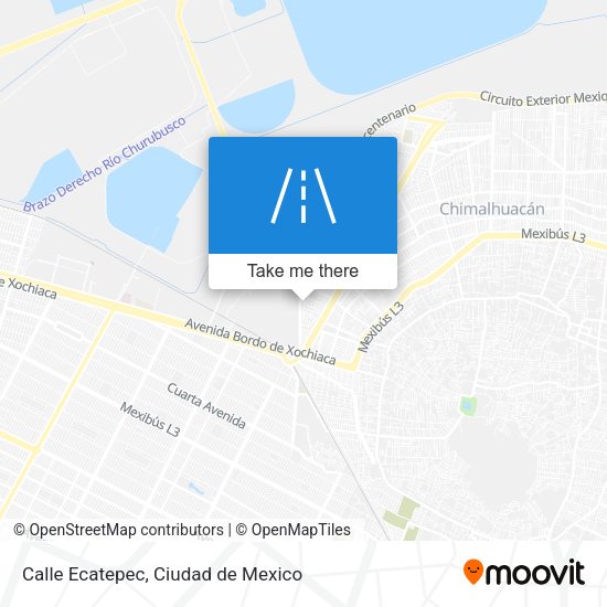 Calle Ecatepec map