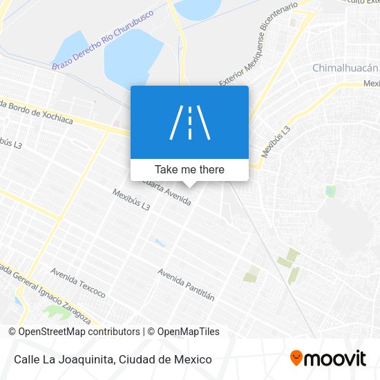 Mapa de Calle La Joaquinita