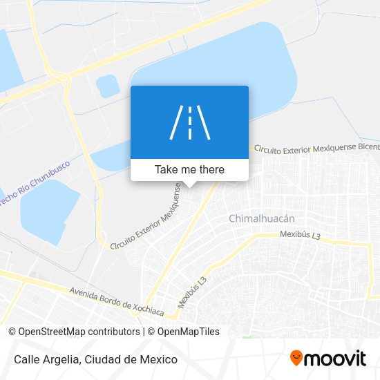 Calle Argelia map