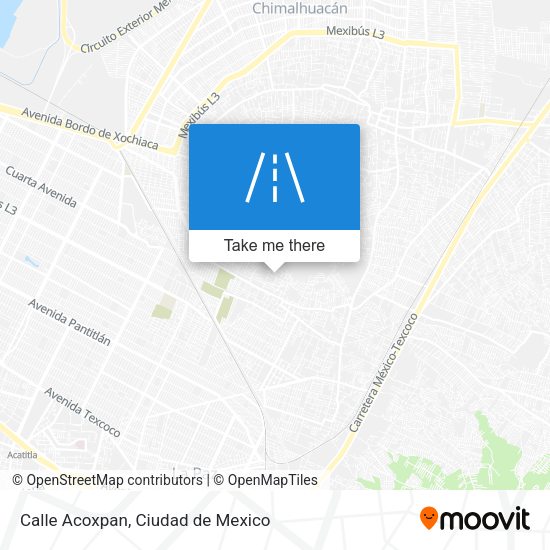 Mapa de Calle Acoxpan