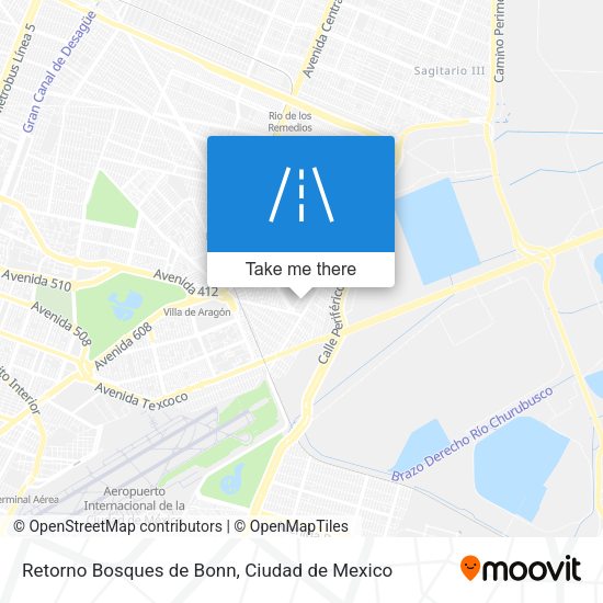 Mapa de Retorno Bosques de Bonn