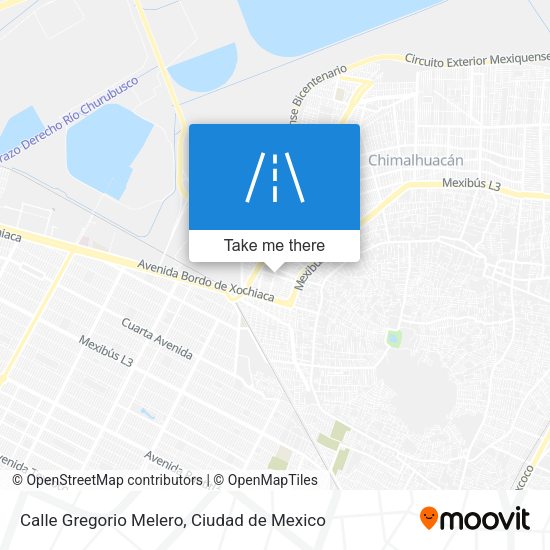 Calle Gregorio Melero map
