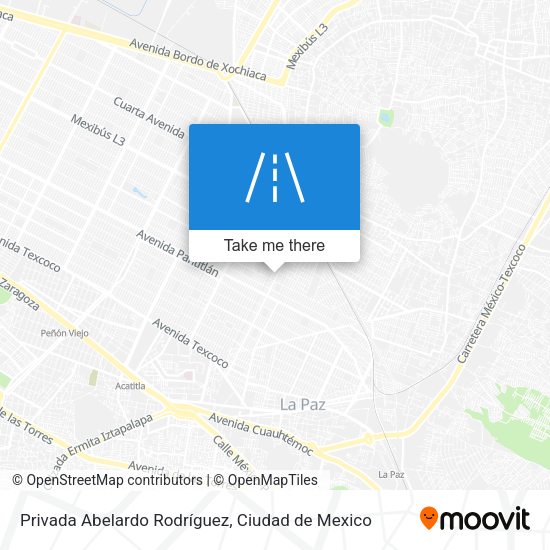 Privada Abelardo Rodríguez map