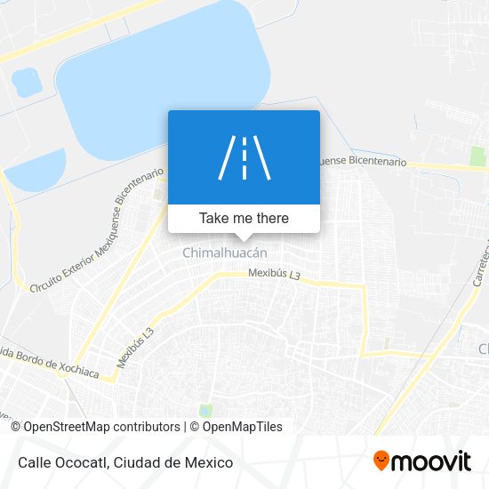 Mapa de Calle Ococatl