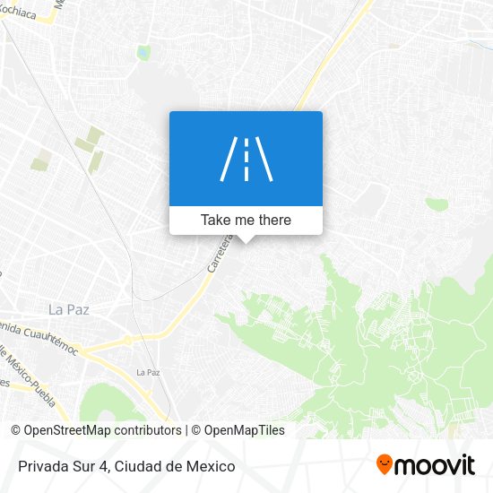 Privada Sur 4 map
