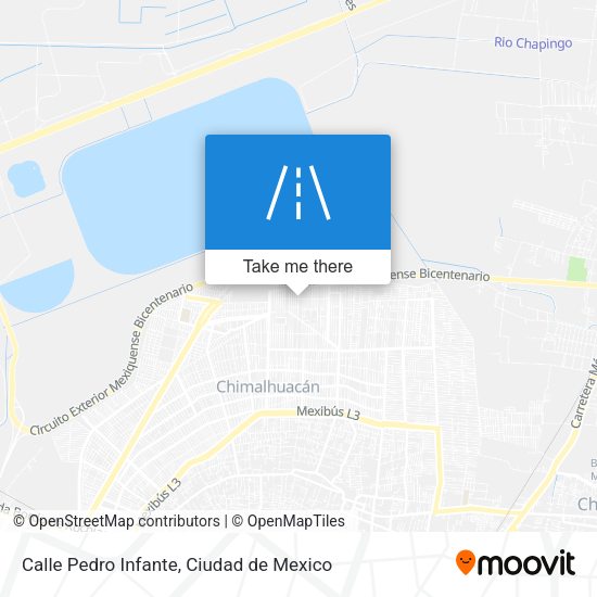 Calle Pedro Infante map