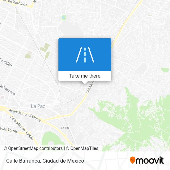 Calle Barranca map