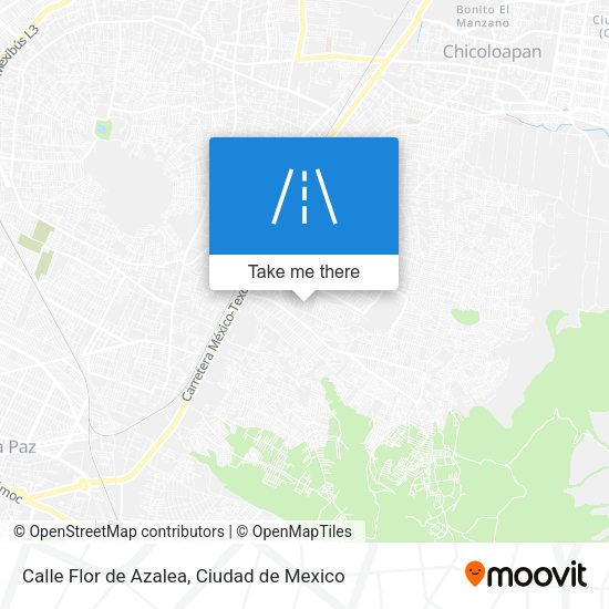 Calle Flor de Azalea map