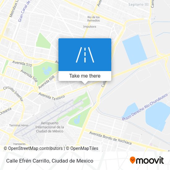 Calle Efrén Carrillo map