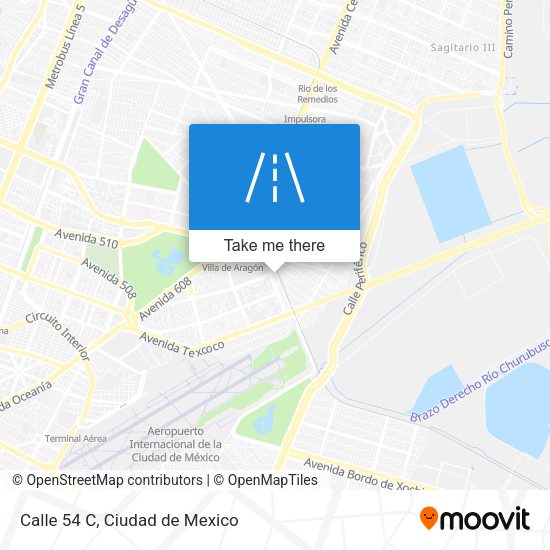 Mapa de Calle 54 C