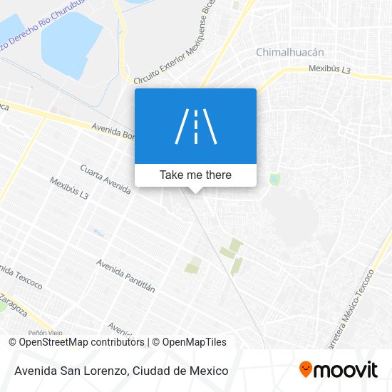 Avenida San Lorenzo map