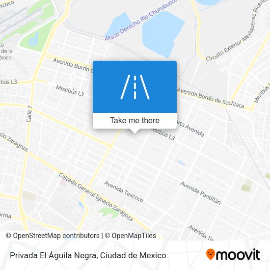 Mapa de Privada El Águila Negra