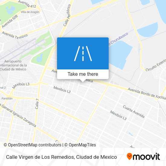 Calle Virgen de Los Remedios map
