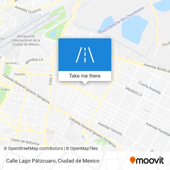 Mapa de Calle Lago Pátzcuaro