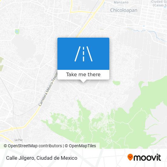 Mapa de Calle Jilgero