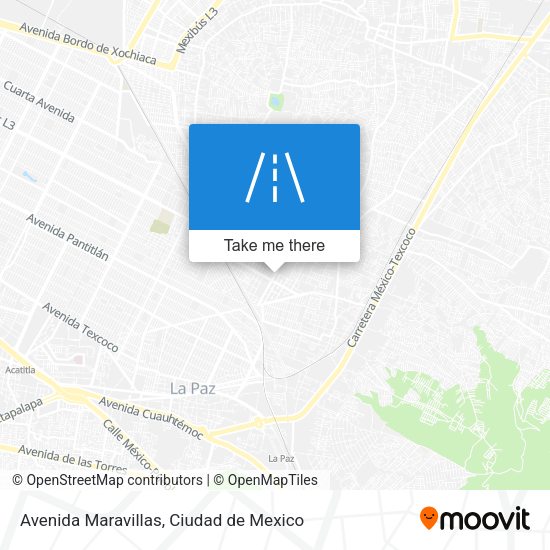 Mapa de Avenida Maravillas