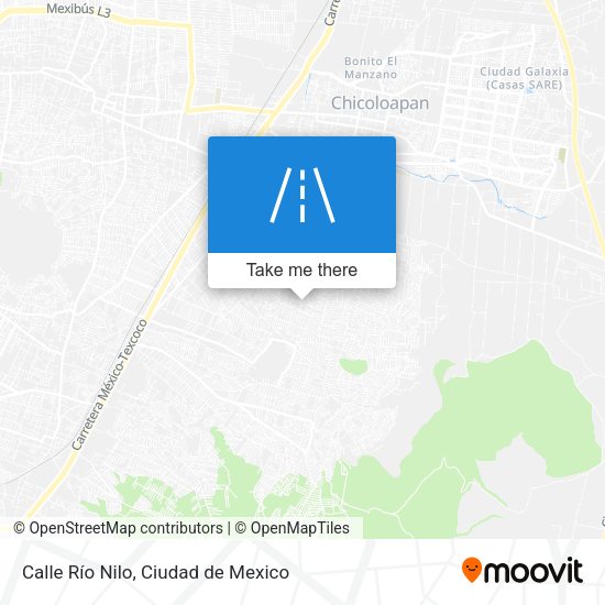 Mapa de Calle Río Nilo