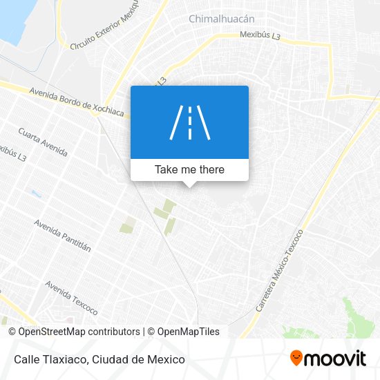 Calle Tlaxiaco map
