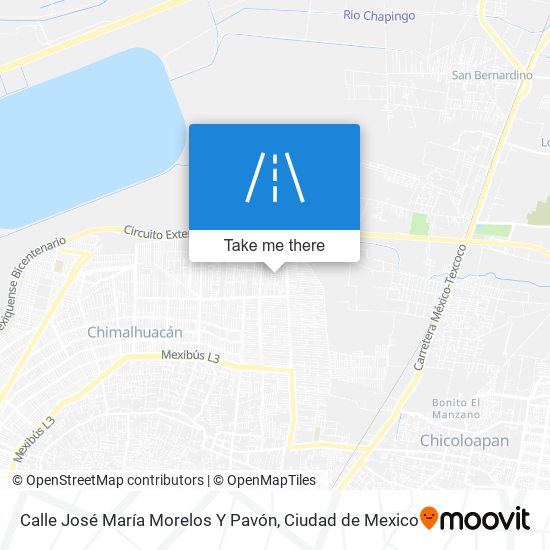 Calle José María Morelos Y Pavón map