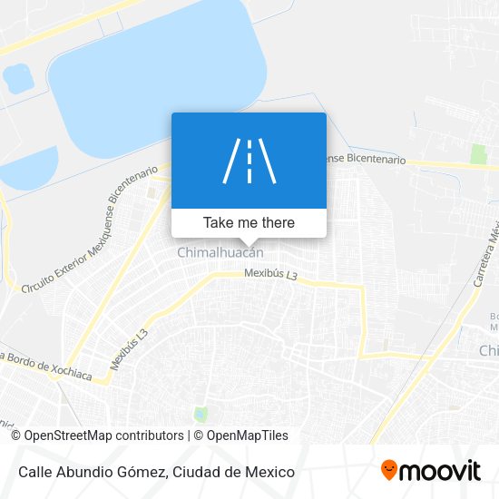 Calle Abundio Gómez map
