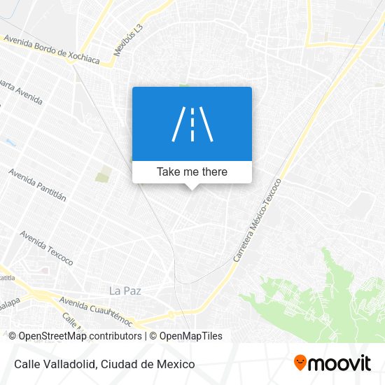 Calle Valladolid map