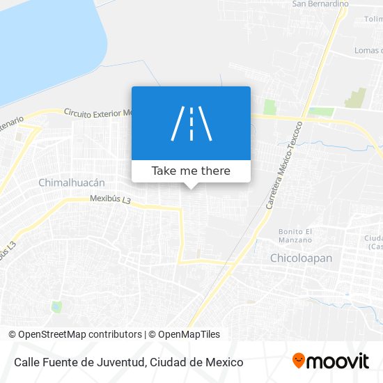 Calle Fuente de Juventud map