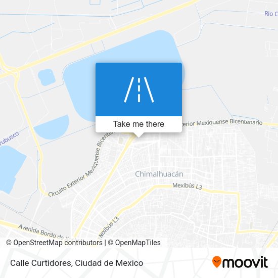Mapa de Calle Curtidores