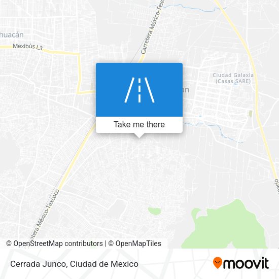Cerrada Junco map