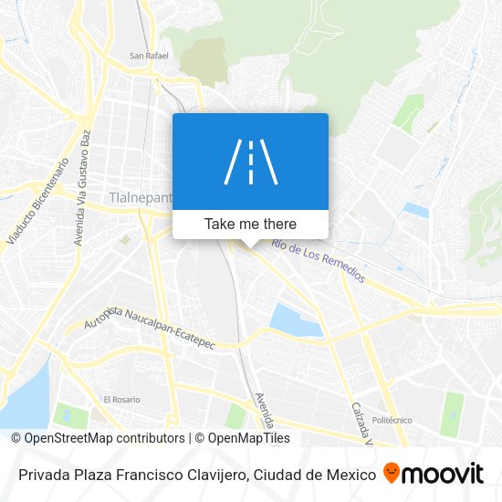 Privada Plaza Francisco Clavijero map