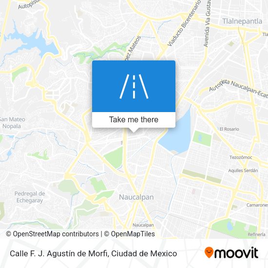 Mapa de Calle F. J. Agustín de Morfi