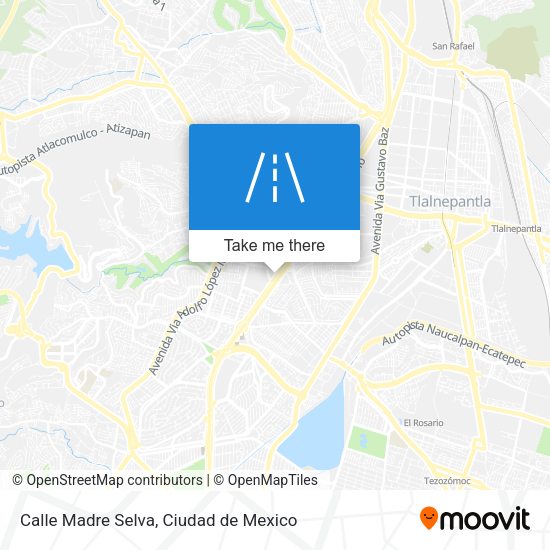 Calle Madre Selva map