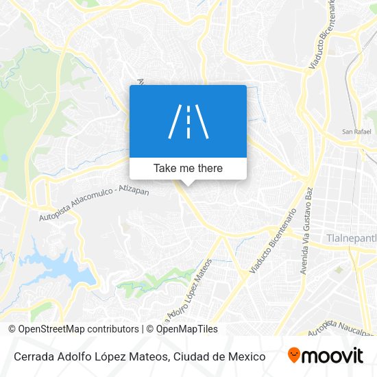 Cerrada Adolfo López Mateos map