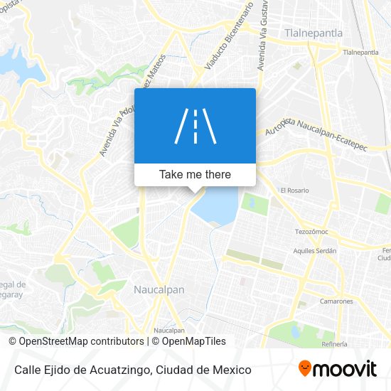 Calle Ejido de Acuatzingo map