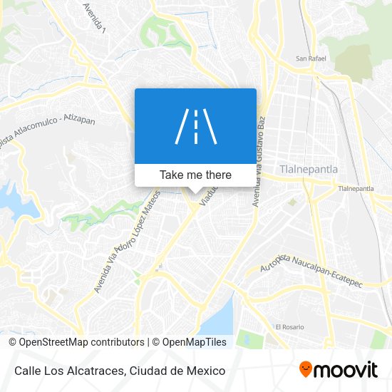 Calle Los Alcatraces map