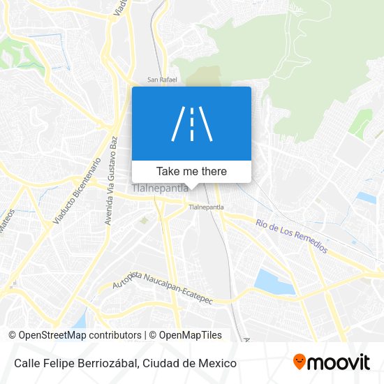 Mapa de Calle Felipe Berriozábal