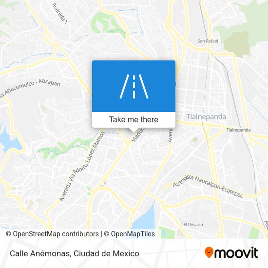 Calle Anémonas map