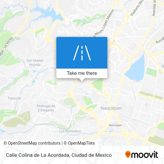 Calle Colina de La Acordada map