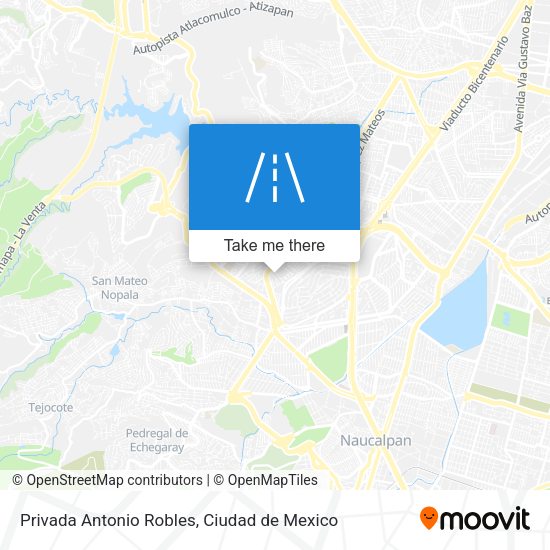 Privada Antonio Robles map