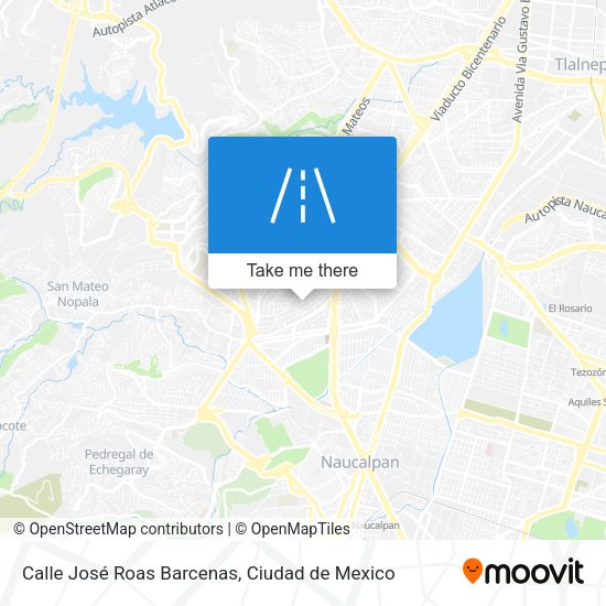 Mapa de Calle José Roas Barcenas